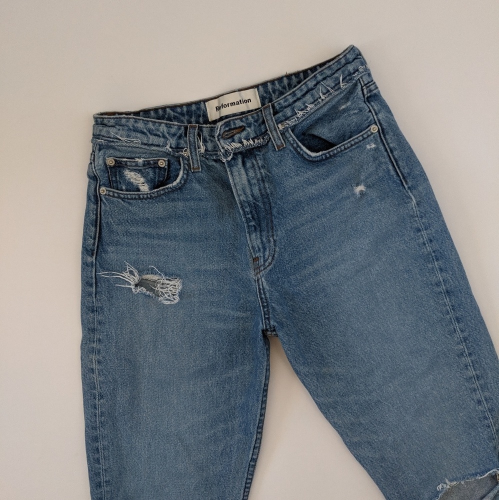 Reformation Straight Leg Jeans Size 28
